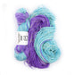 MYPZ Hand-dyed 100% Aran Merino Wool – Purple-Blue