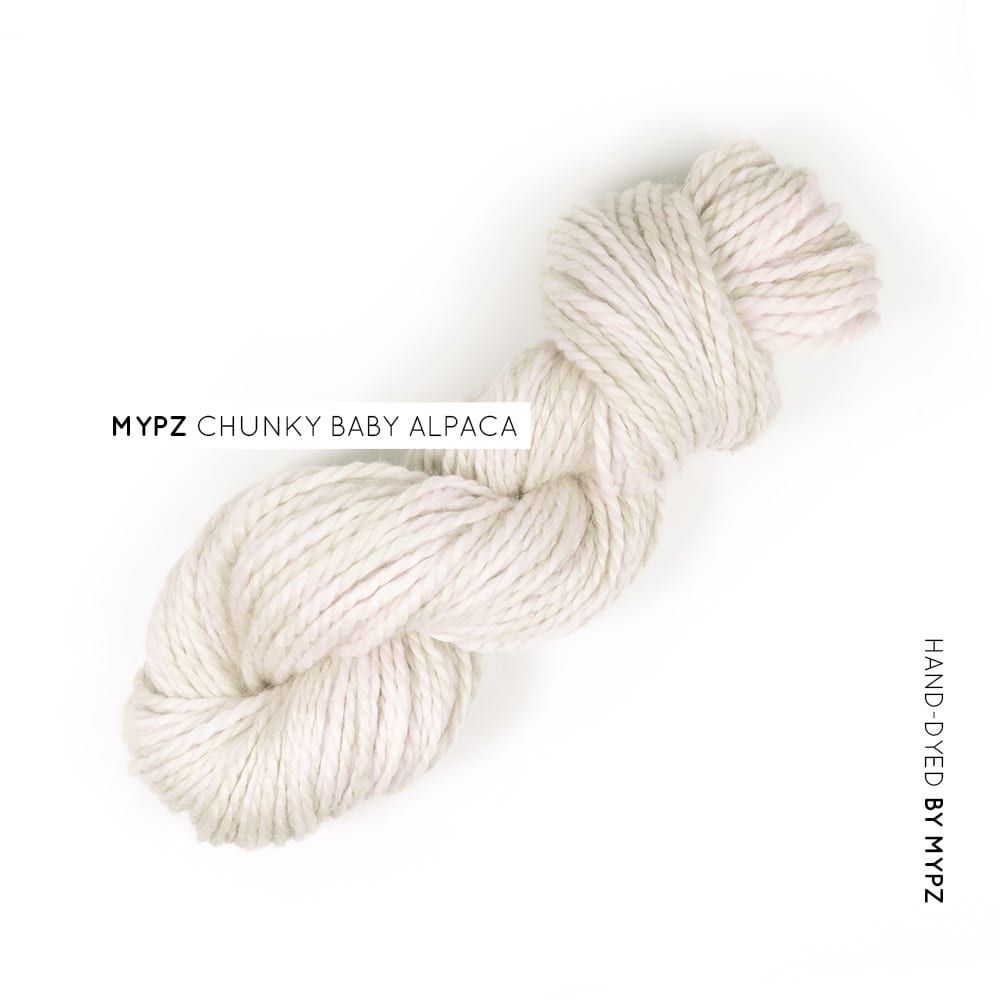 MYPZ Chunky Baby Alpaca Off-white