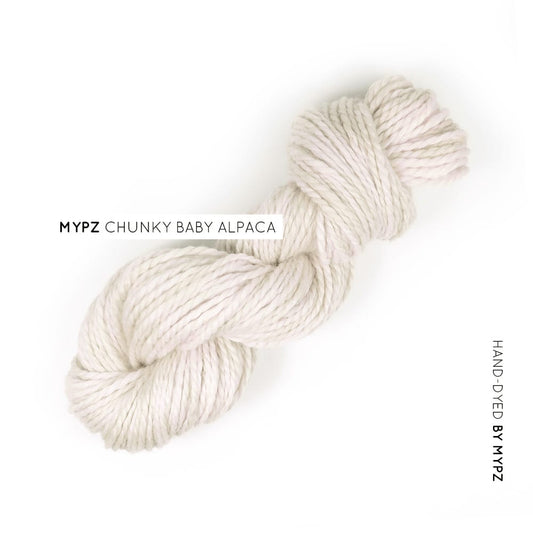 MYPZ Chunky Baby Alpaca Off-white