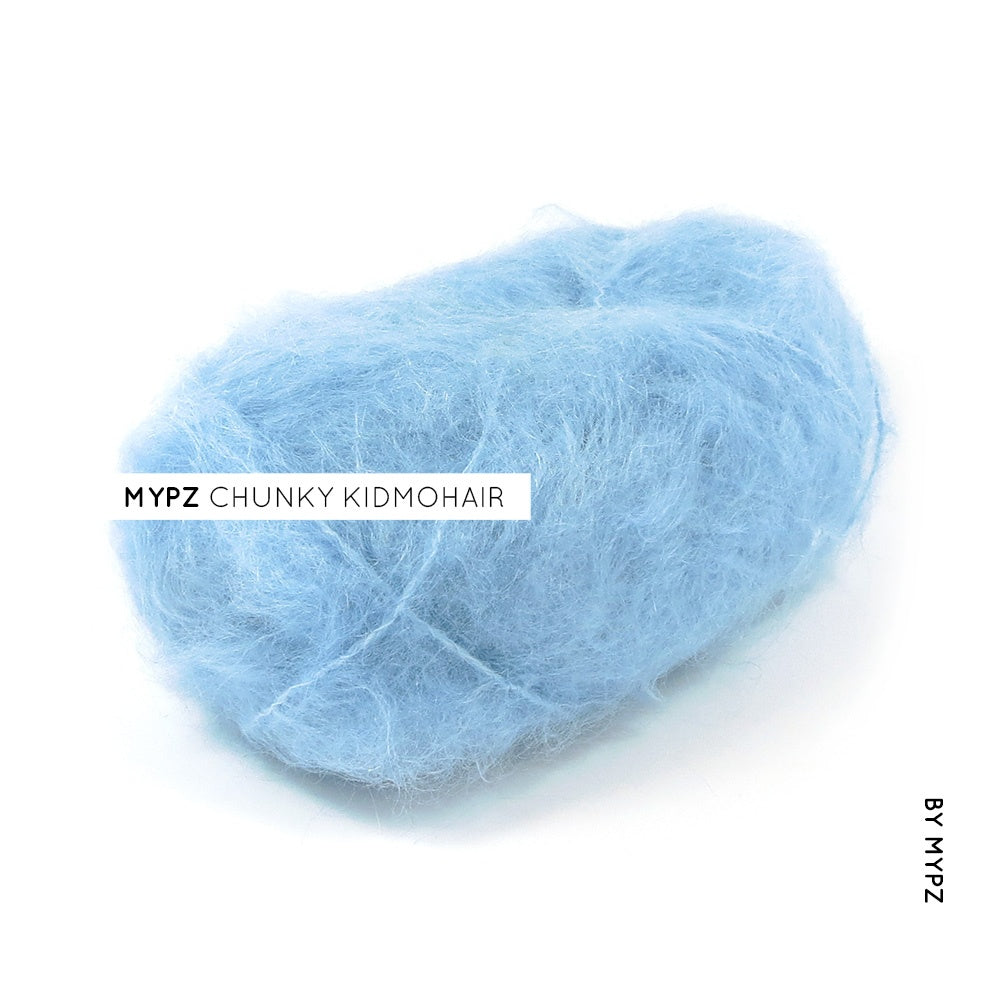 MYPZ Chunky kidmohair Baby Blue