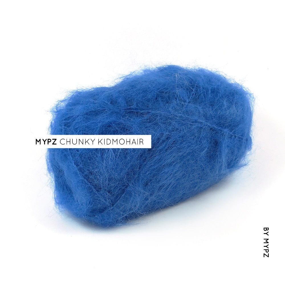 MYPZ Chunky kidmohair Ocean Blue
