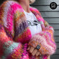 MYPZ Chunky Mohair Cardigan Piece
