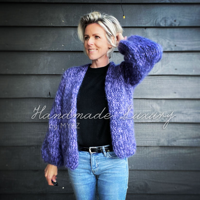 MYPZ chunky mohair cardigan Kendall