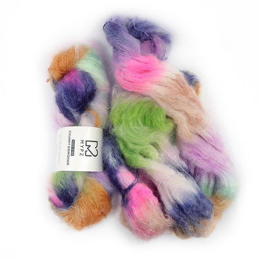 MYPZ Chunky kidmohair – hand-dyed Blossom