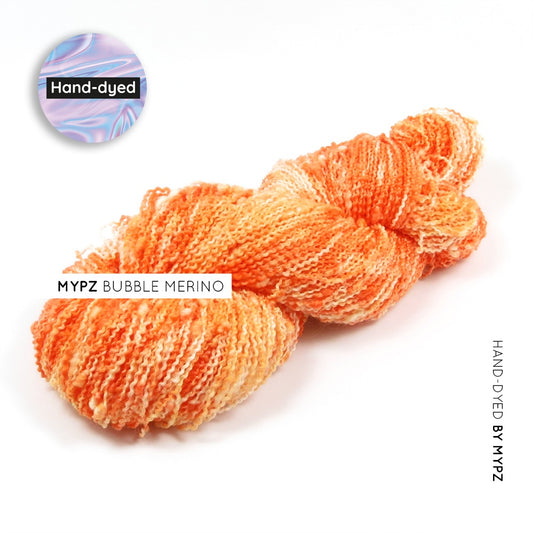 MYPZ hand-dyed Neon Orange