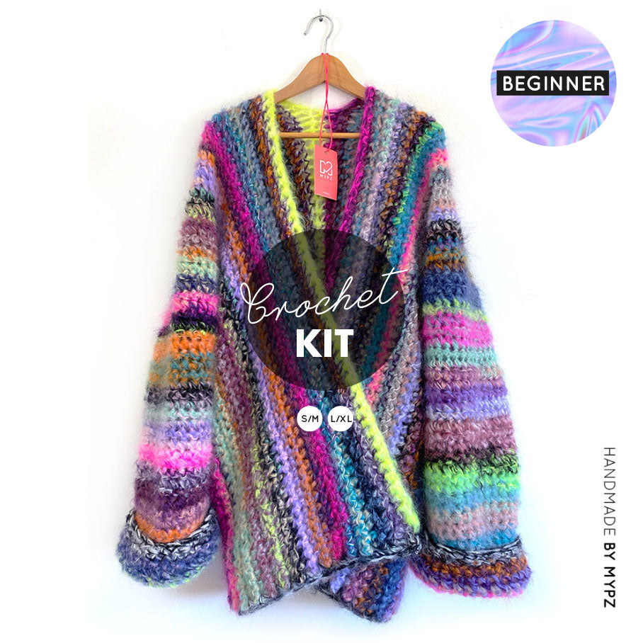 MYPZ Kimono Coat crochet kit
