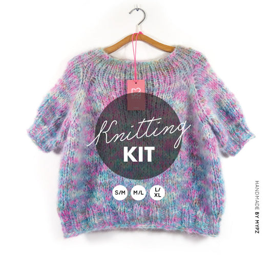 Knitting Kit – MYPZ Chunky Raglan Jumper No.9 (ENG-NL)