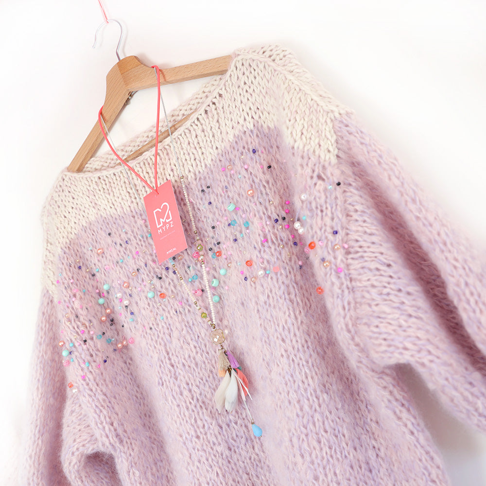 Knitting Kit – MYPZ Light Mohair Top Jewel no10 (ENG-NL)