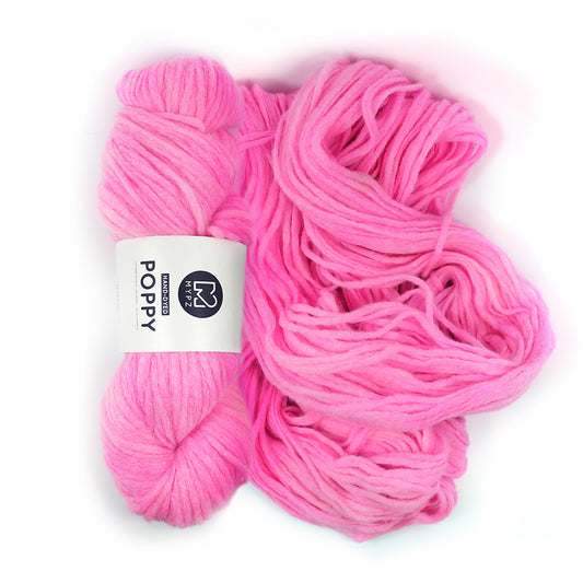 MYPZ Hand-dyed Poppy – Candy Pink