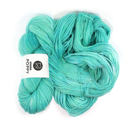 MYPZ Hand-dyed Poppy – Seabreeze