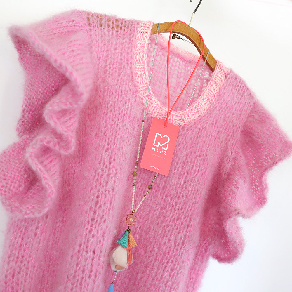 Knit pattern – MYPZ Cute Ruffle Top No10 (ENG-NL)