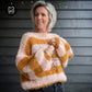 MYPZ knitting kit basic chunky mohair pullover Apache no15