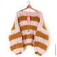 Modele de tricot - Pull-over en grosse maille en mohair epais No15 (FR)