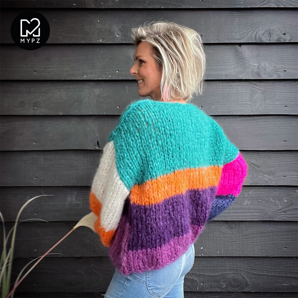 Knitting Kit – MYPZ Basic Chunky Pullover Robby No15 (ENG-NL)