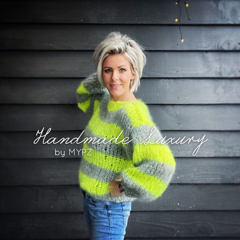 MYPZ basic chunky pullover Neon no15