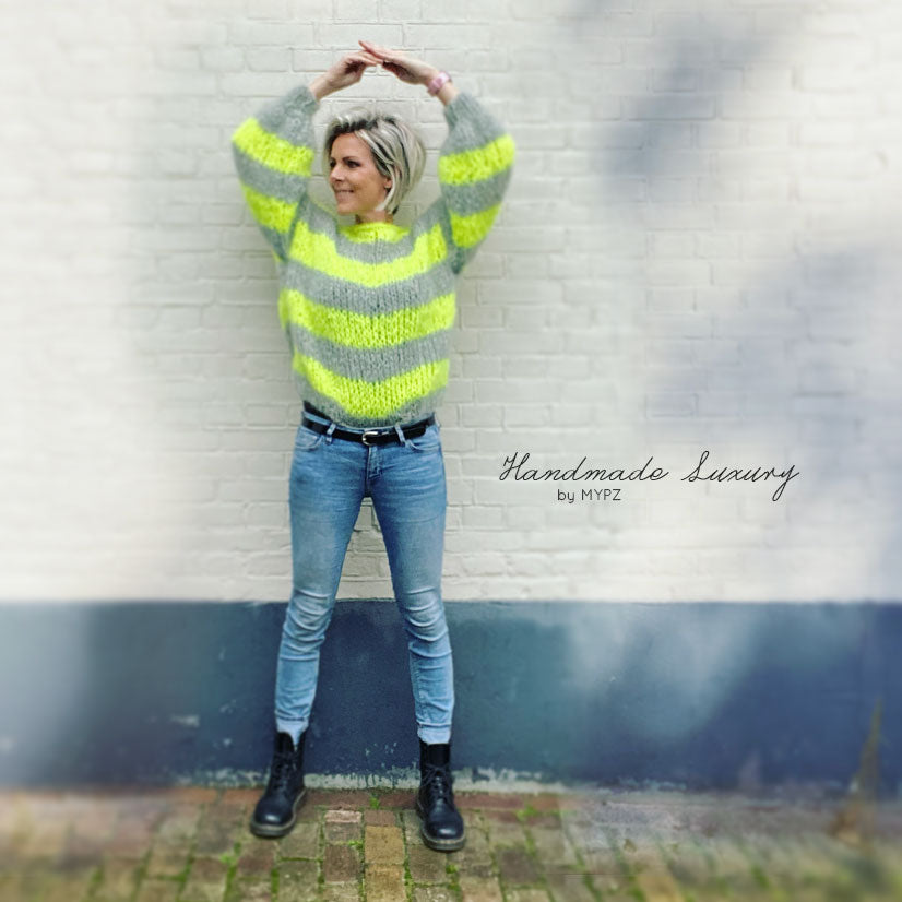 MYPZ basic chunky pullover Neon no15