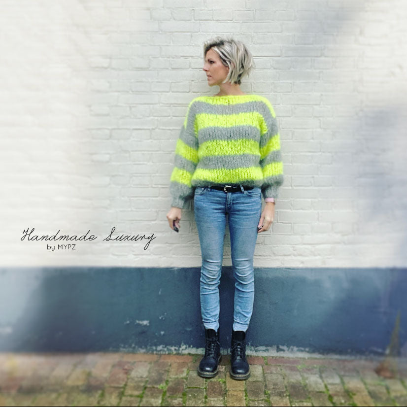 MYPZ basic chunky pullover Neon no15