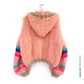 Knitting Kit - MYPZ Chunky Mohair Bomber jacket with hoodie No.15 (ENG-NL)