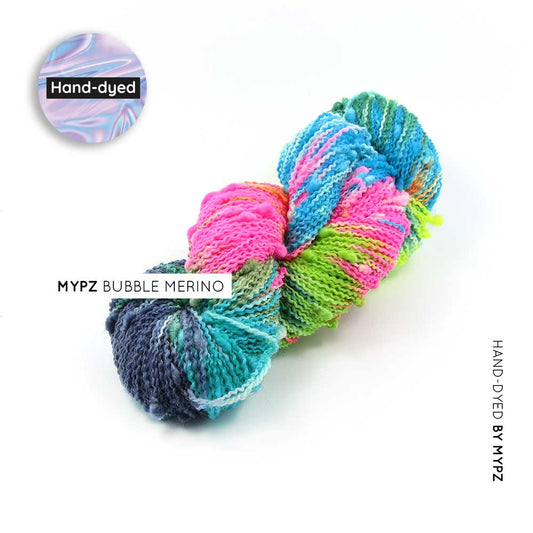 MYPZ Bubble Merino – hand-dyed Happy Forest
