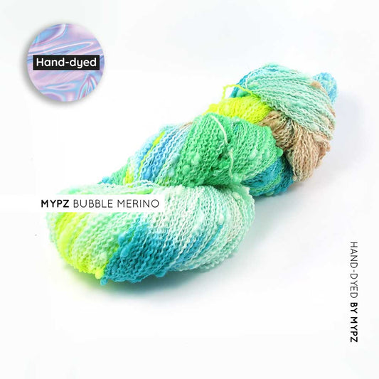 MYPZ Bubble Merino – hand-dyed Slam