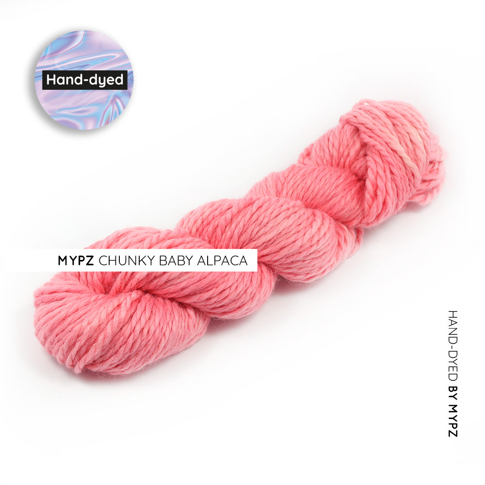 MYPZ Hand-dyed Baby Alpaca – Salmon