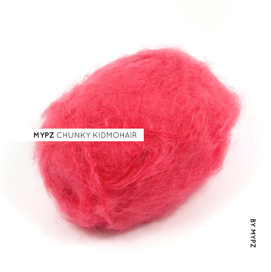 MYPZ chunky kidmohair Red