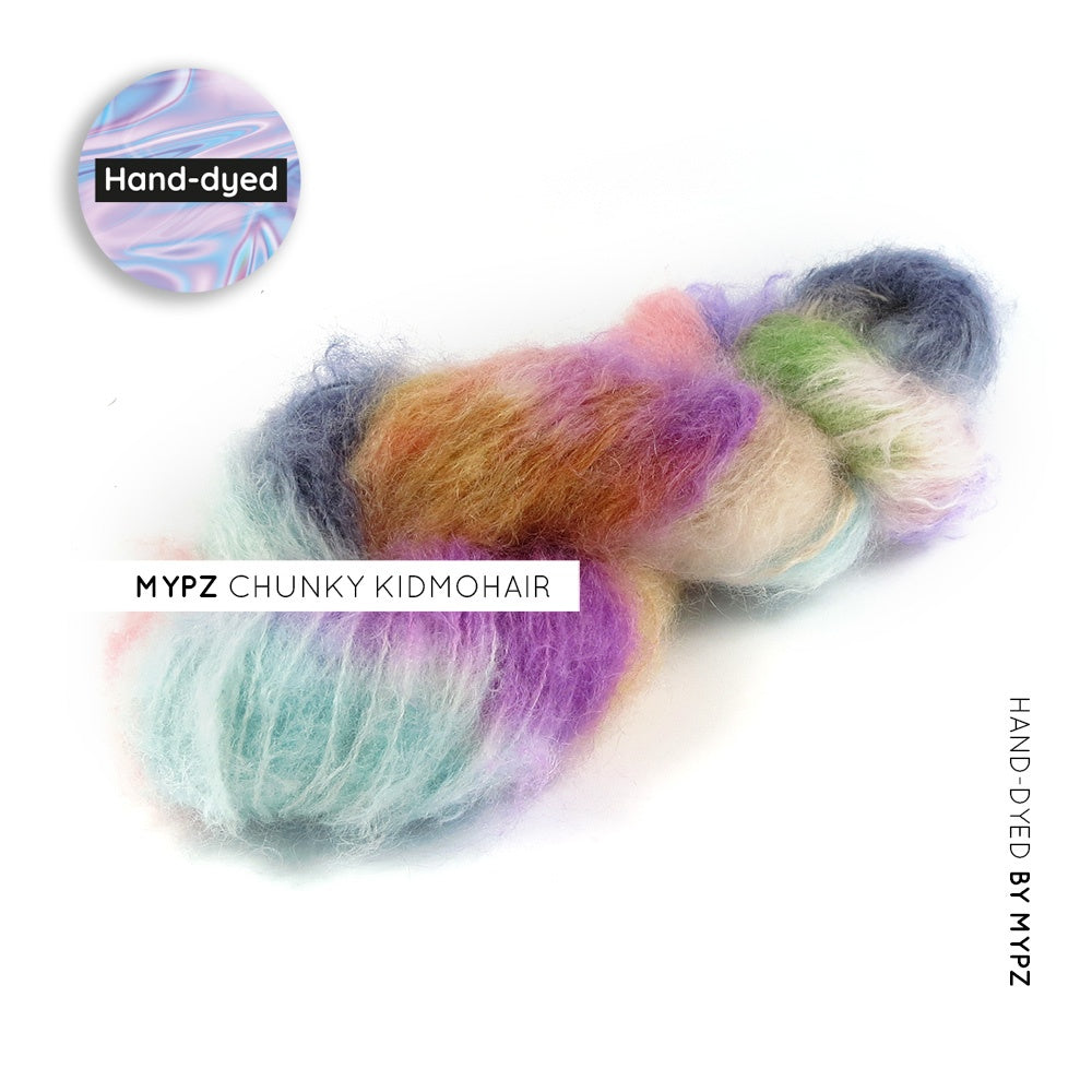 MYPZ Chunky kidmohair – hand-dyed Vivienne