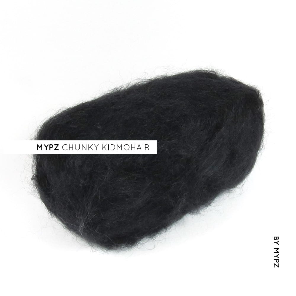 MYPZ chunky kidmohair black