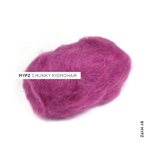 MYPZ chunky kidmohair fuchsia