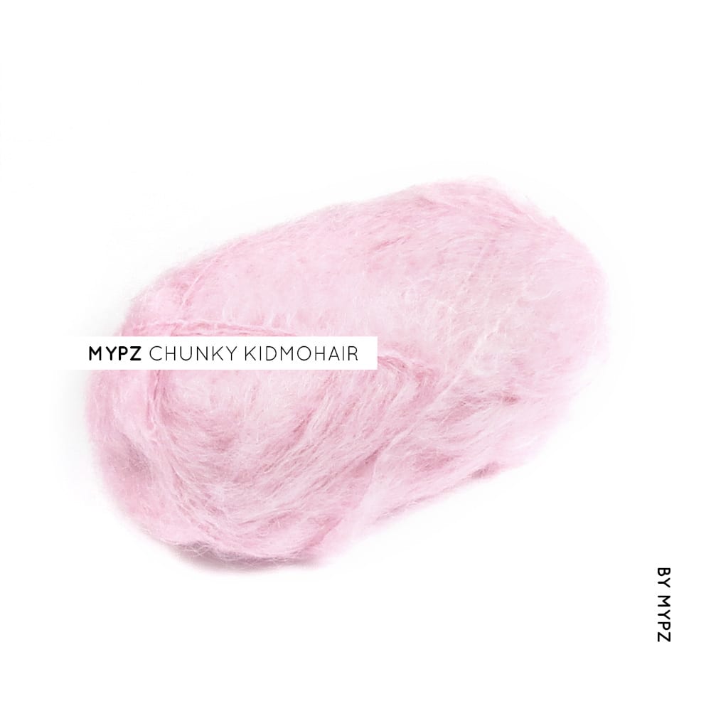 MYPZ chunky kidmohair light pink