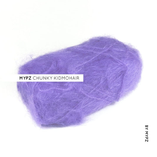 MYPZ chunky kidmohair bright purple