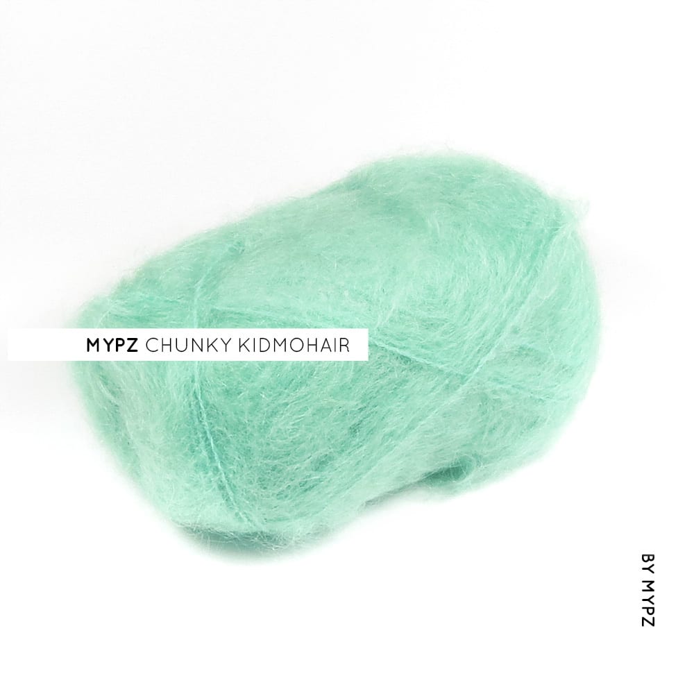 MYPZ chunky kidmohair mint