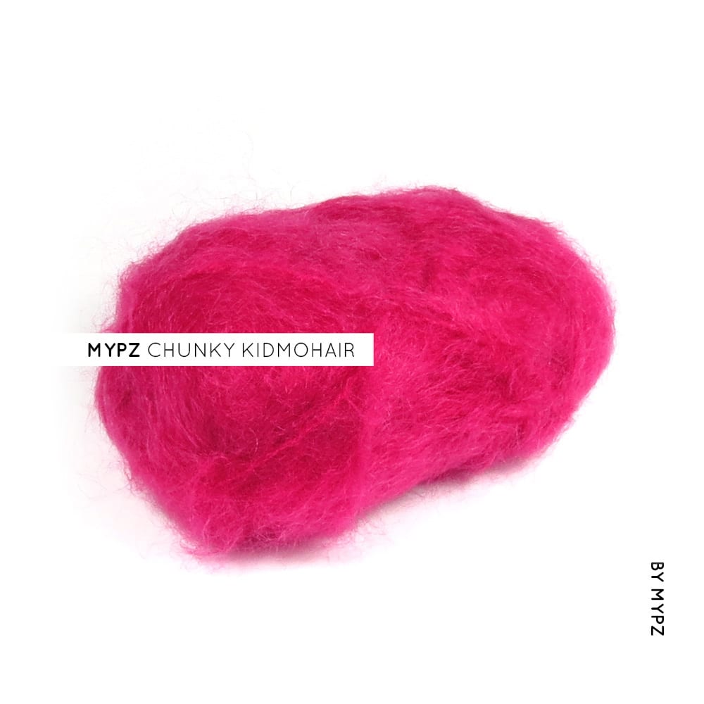 MYPZ chunky kidmohair poppy-red