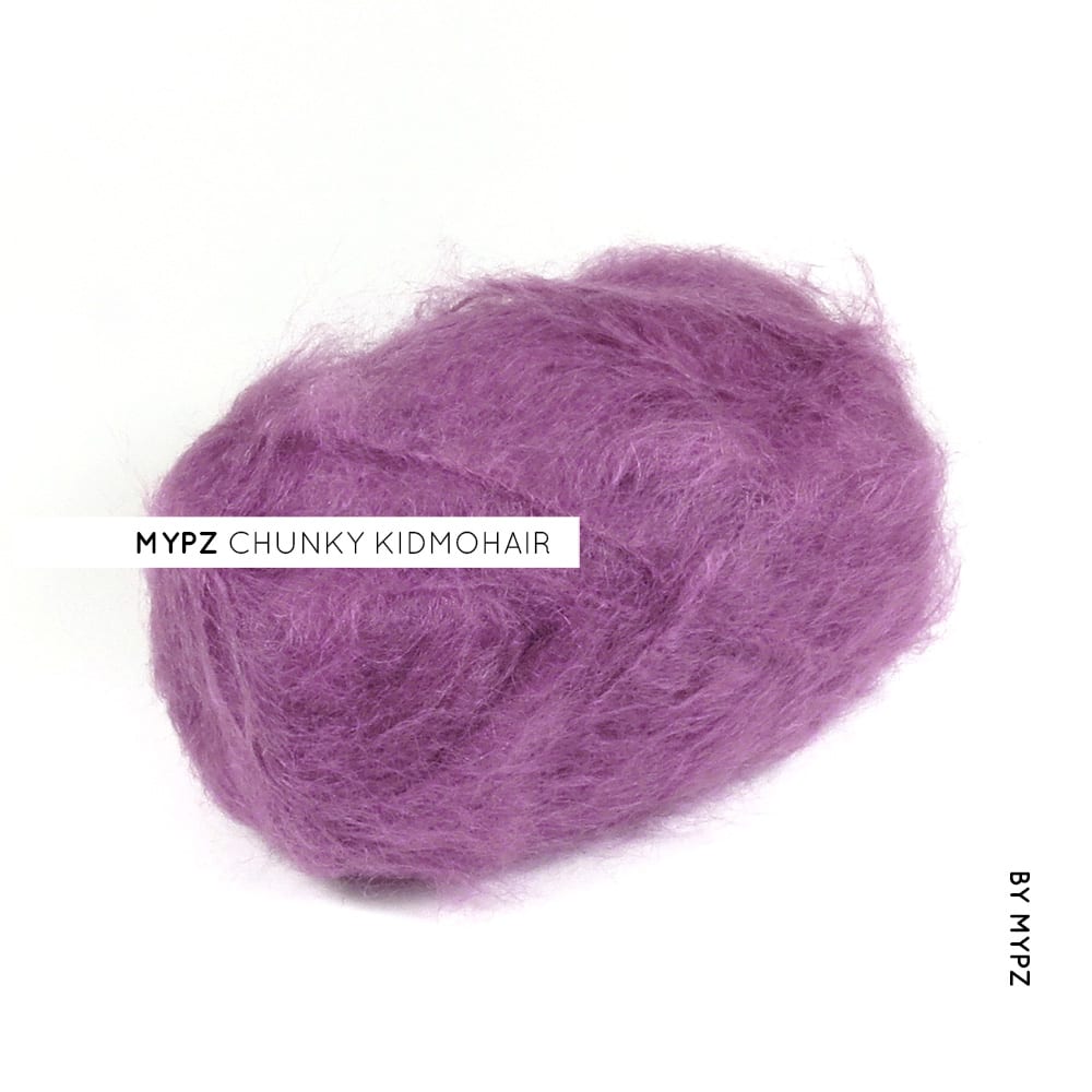 MYPZ chunky kidmohair warm-purple