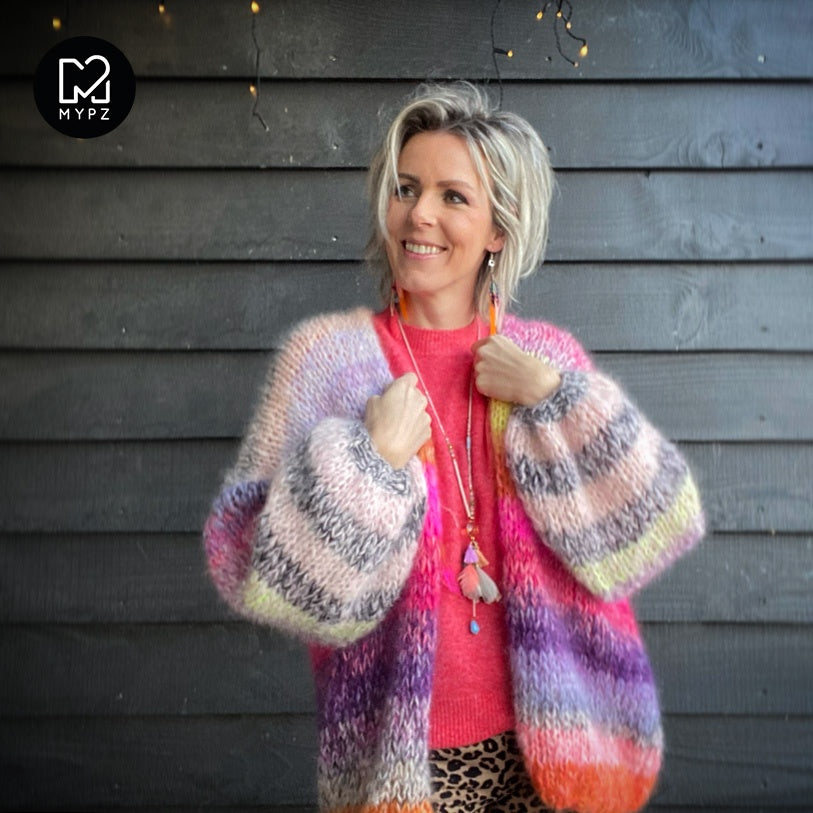 MYPZ Chunky Mohair Cardigan No12