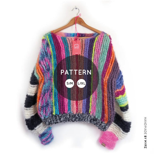 Crochet pattern – MYPZ Statement Sweater (ENG)