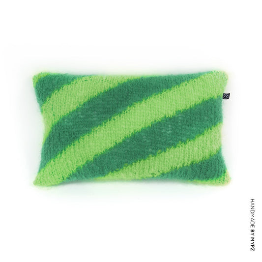 Knitting Kit – MYPZ cushion cover diagonal no9 Green (ENG-NL)