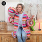 Crochet pattern - MYPZ Mohair Granny stripes cardigan Spirit (ENG-NL)
