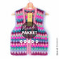 Crochet kit - MYPZ Mohair Granny stripes Gilet Milano (ENG-NL)