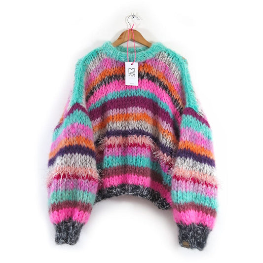 MYPZ luxury exclusive handmade mohair sweater - knit