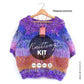 Knitting Kit – Chunky top-down raglan sweater Jeans No.15