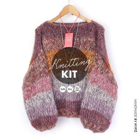 Knitting Kit – MYPZ Mohair Pullover Autumn No.15 (ENG-NL)
