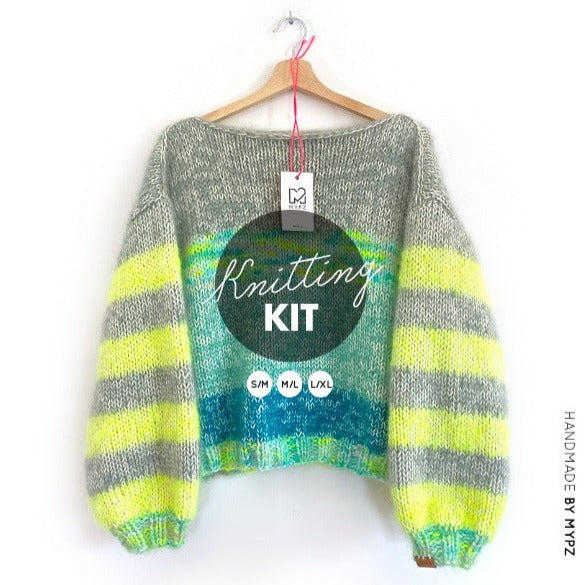 MYPZ knitting kit Slam pullover No9