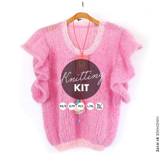 Knitting Kit – MYPZ Cute Ruffle Top No10 (ENG-NL)