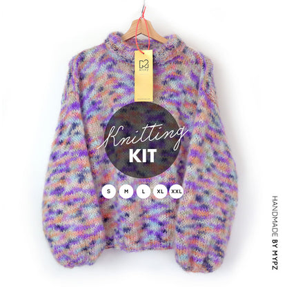 Knitting Kit – MYPZ Light Mohair Pullover Vivienne No8 (ENG-NL)
