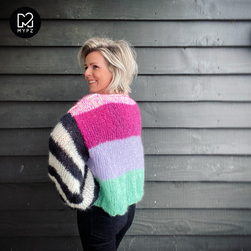 Knitting Kit – MYPZ Basic Light Mohair Pullover Coco no10 (ENG-NL)