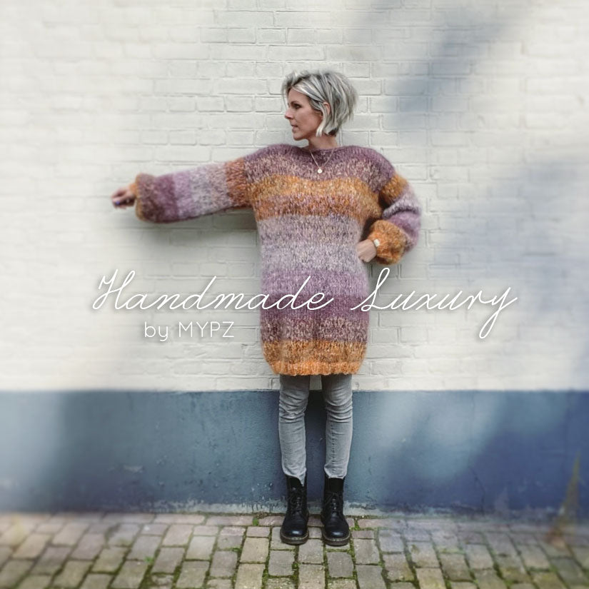 MYPZ long mohair autumn pullover