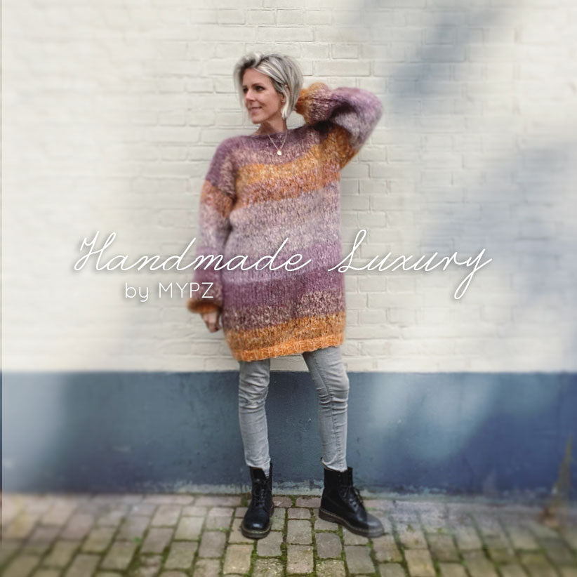 MYPZ long mohair autumn pullover