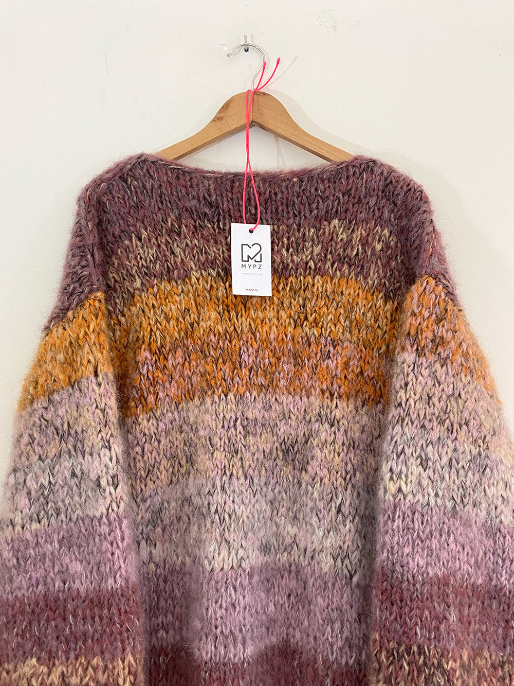 MYPZ long mohair autumn pullover