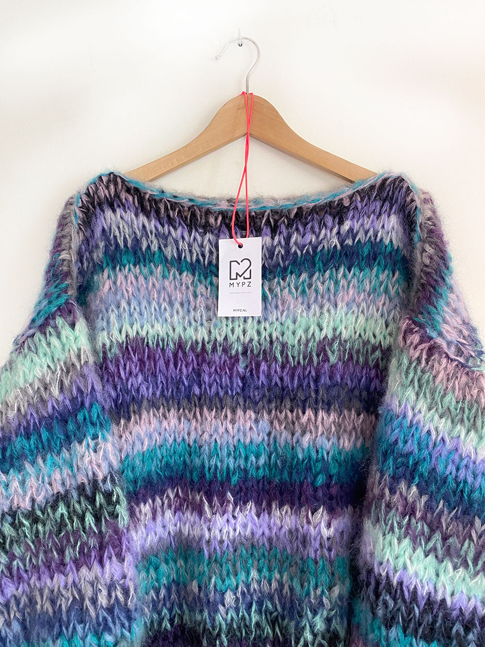 MYPZ purple rain mohair pullover No 15